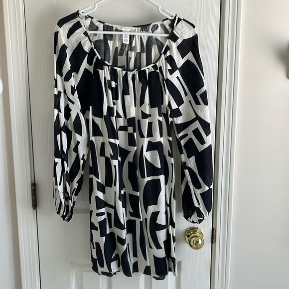 H&M geo print dress - Picture 1 of 5